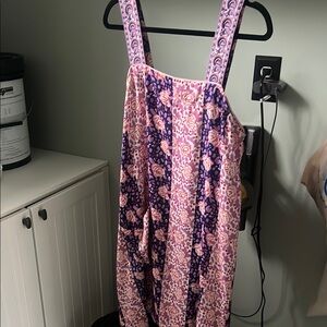 Floral Pink and Purple dress